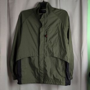 Nike Green Windbreaker Lightweight Field Jacket